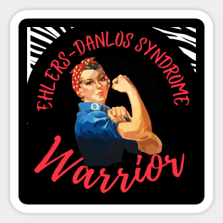 EDS Warrior Rosie Sticker